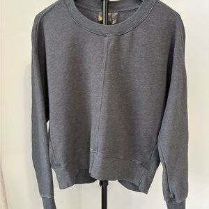 Z by Zella Wind Down Terry Volume Crewneck Sweatshirt (Size S)